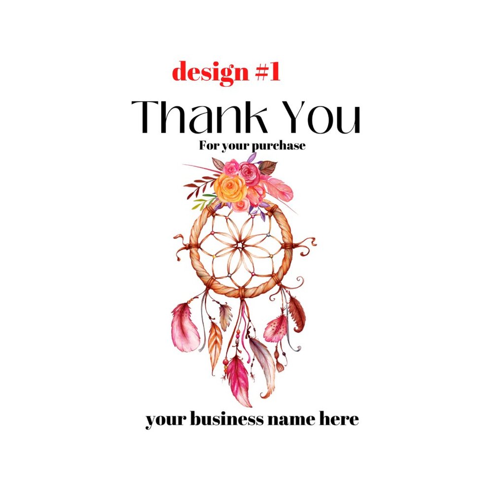 100ct Thank You Sticker - Picture 4 of 12